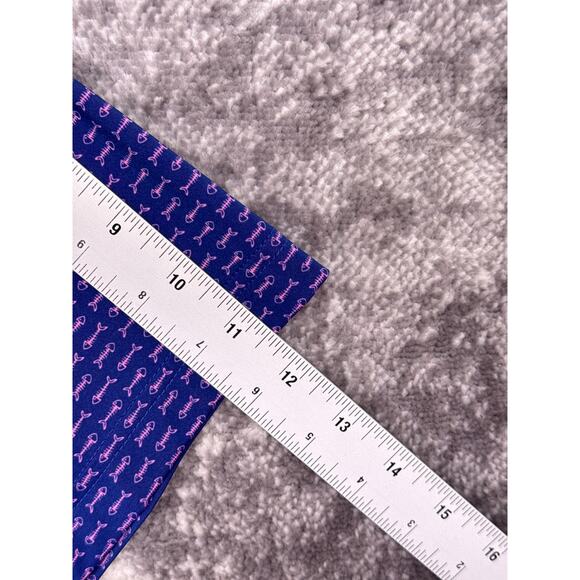 Donald Ross Polo Shirt XL Mens Fish Bone Pattern Performance Golf - Picture 5 of 8